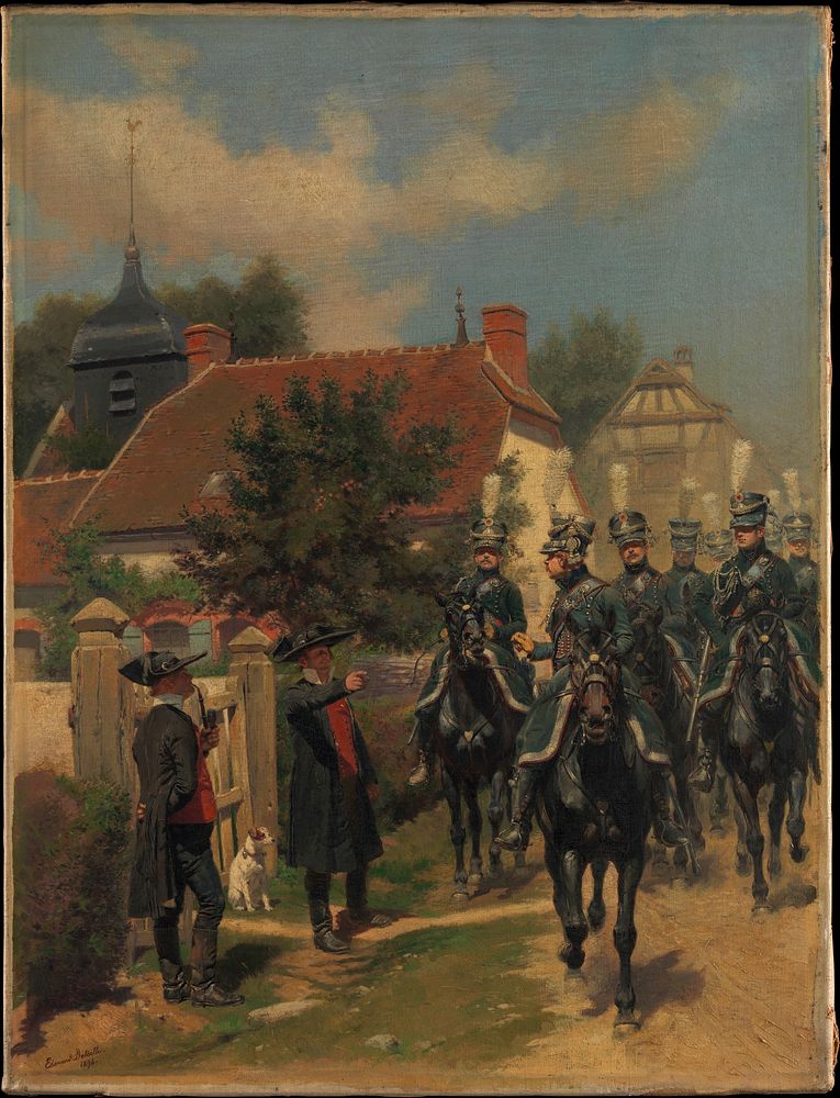 Gendarmes d'Ordonnance by Edouard Detaille
