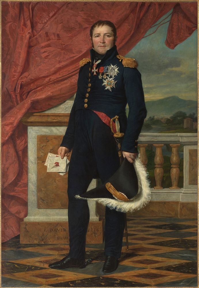 General Étienne-Maurice Gérard (1773–1852) by Jacques Louis David