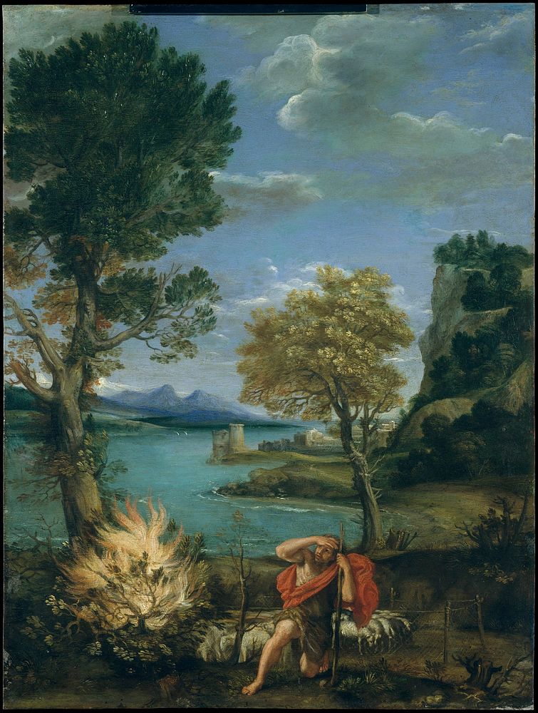 Landscape with Moses and the Burning Bush 