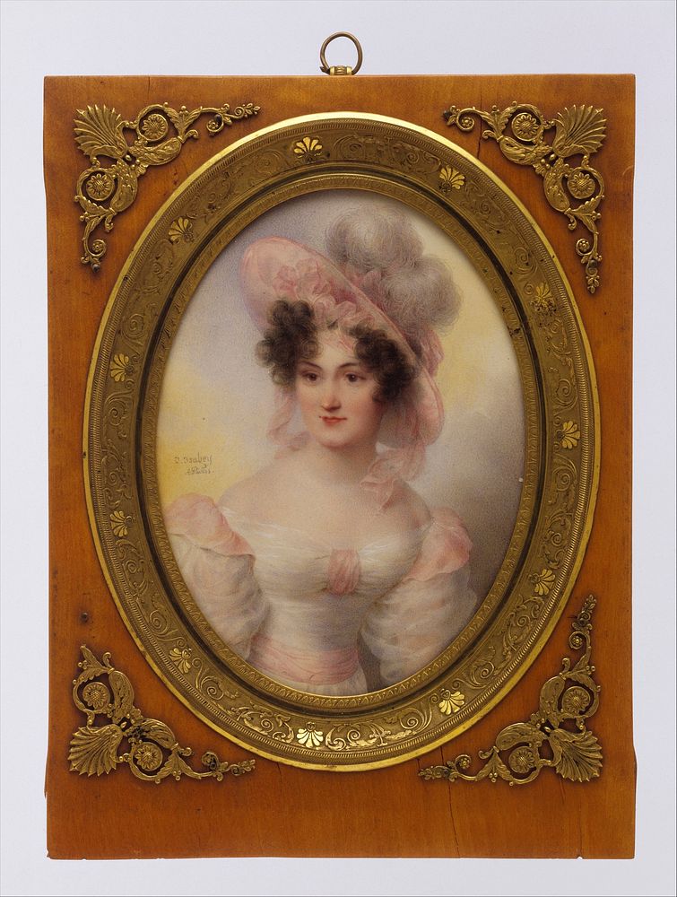 Mrs. Rufus Prime (Augusta Temple Palmer, 1807&ndash;1840) by Jean-Baptiste Isabey