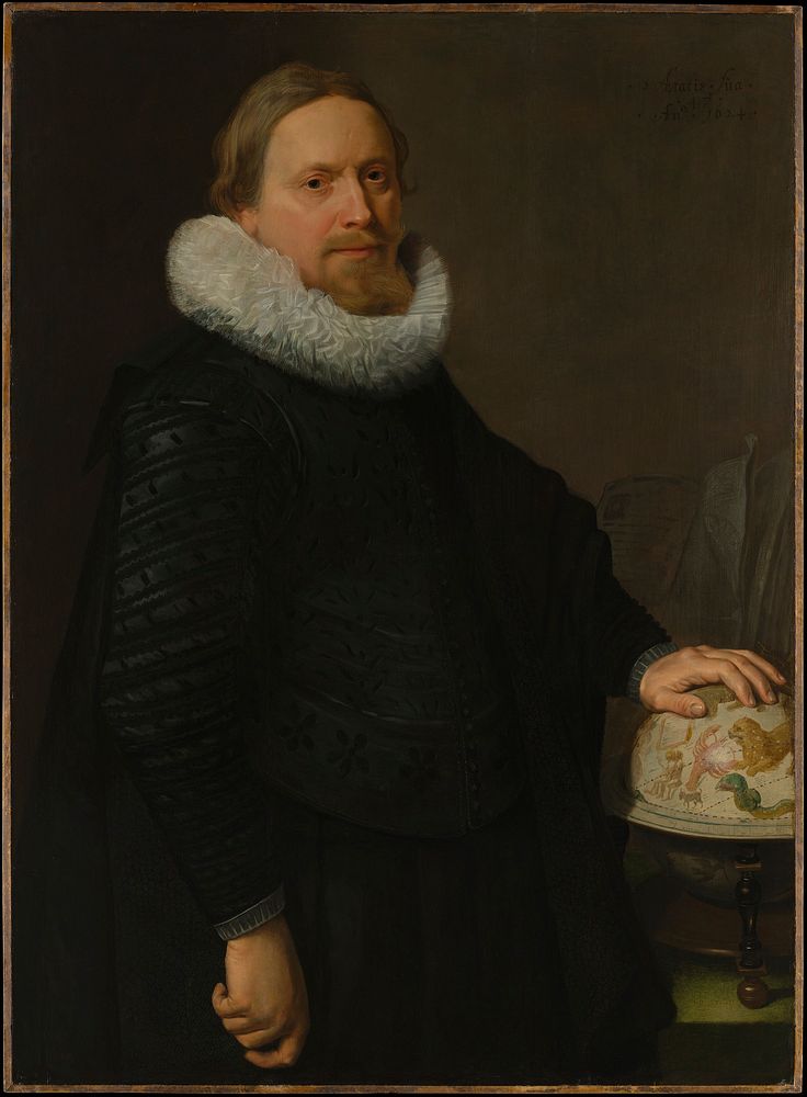 Man with a Celestial Globe by Nicolaes Eliasz Pickenoy