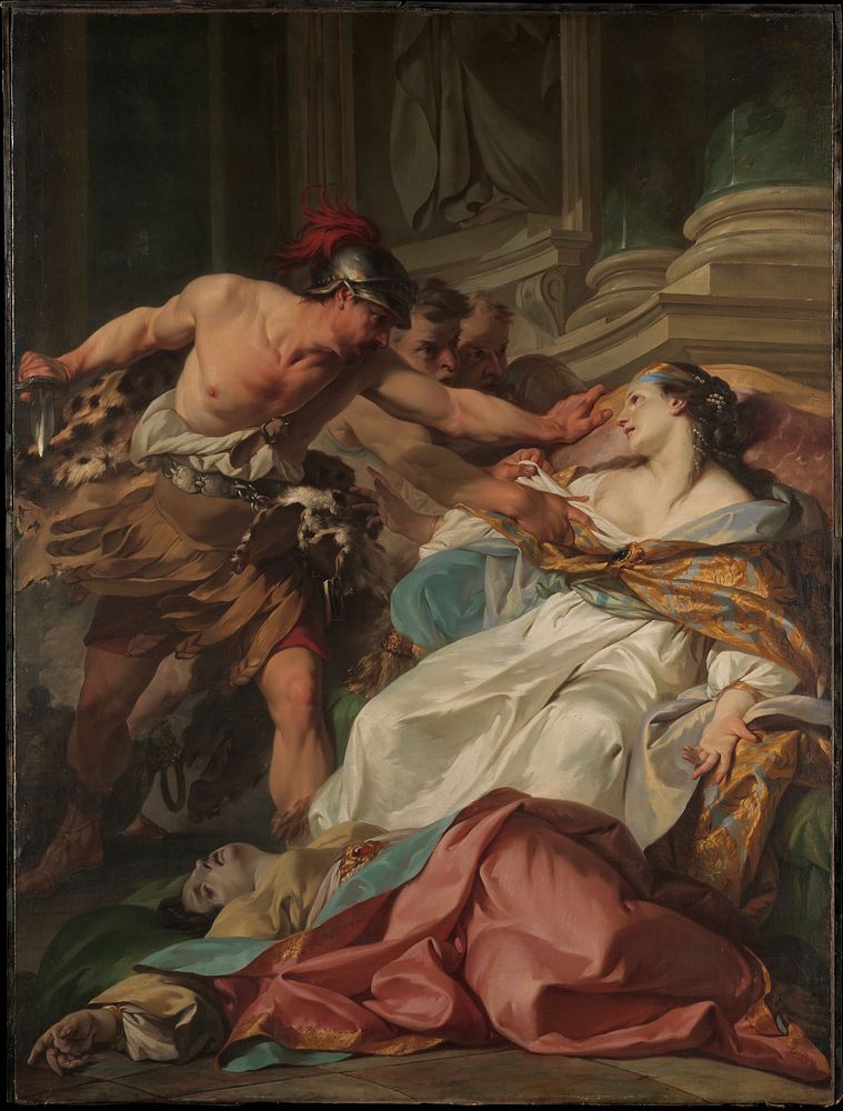 The Death of Harmonia by Jean-Baptiste Marie Pierre