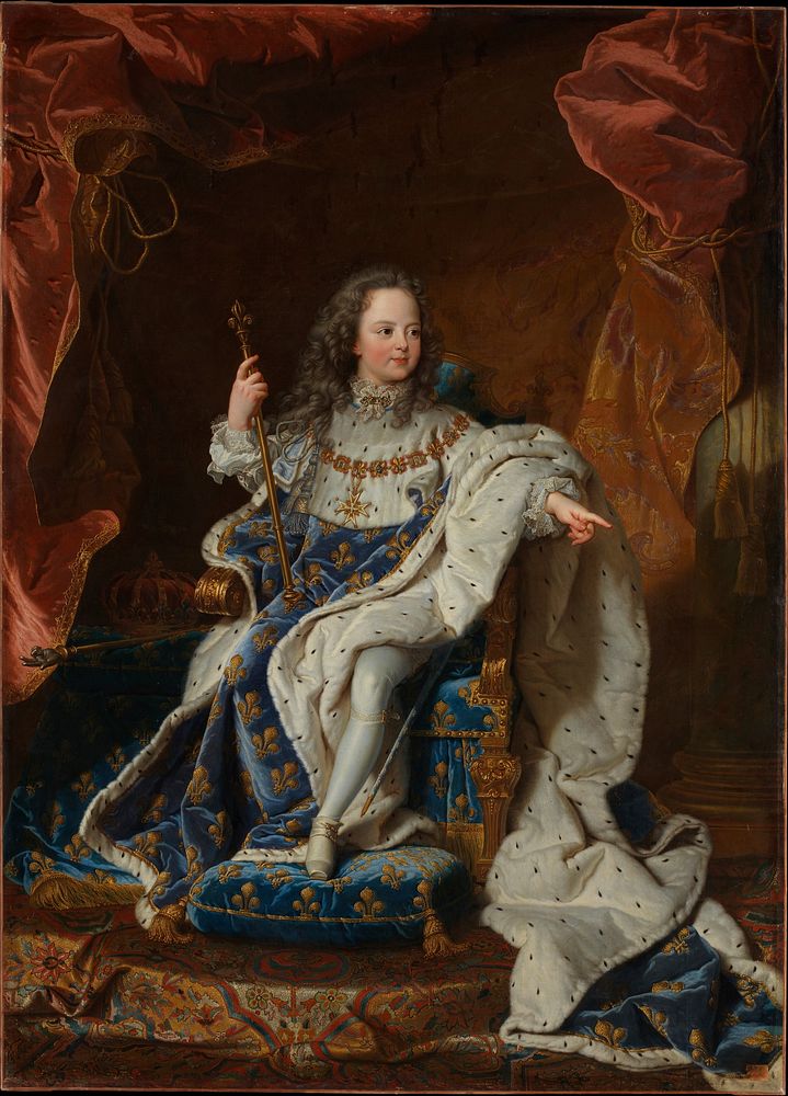 Louis XV (1710&ndash;1774) as a Child, after Hyacinthe Rigaud