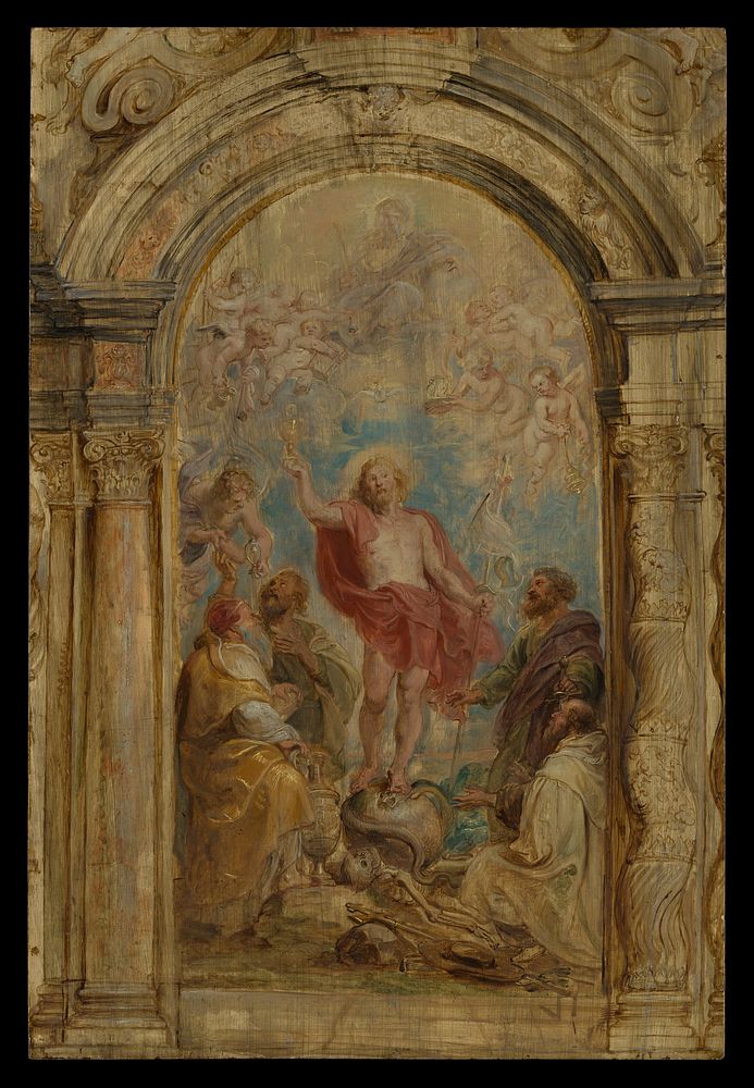 The Glorification of the Eucharist by Peter Paul Rubens
