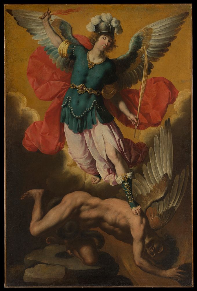 Saint Michael the Archangel by Ignacio de Ries (Spanish, 1616&ndash;after 1665)