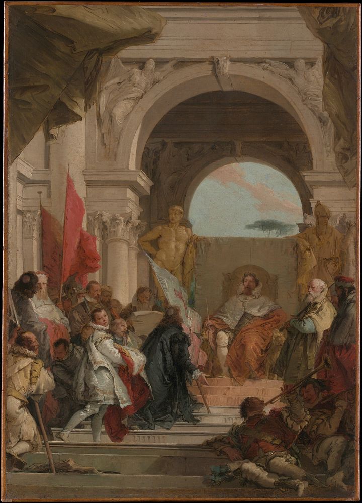 The Investiture of Bishop Harold as Duke of Franconia by Giovanni Battista Tiepolo