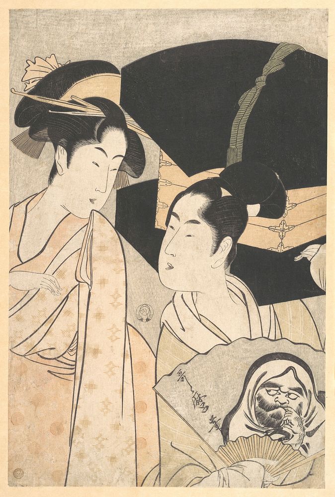 Fan Vendor by Utamaro Kitagawa (1754–1806)