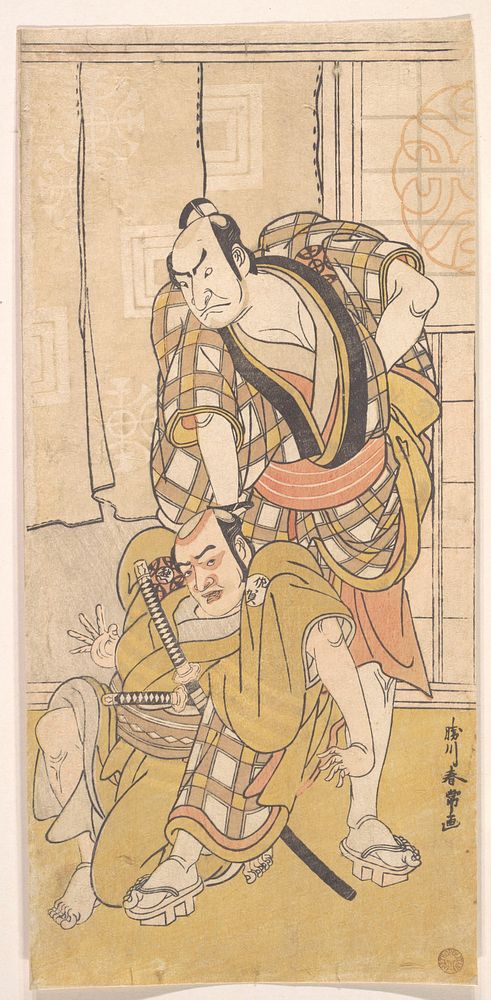 Scene from a Play by Katsukawa Shunjō