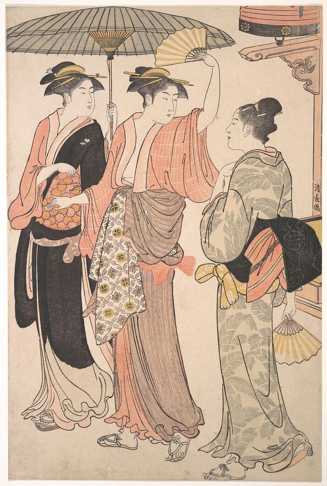 The Fifth Month, from the series Twelve Months in the Southern Pleasure District (Minami jūni kō)  by Torii Kiyonaga