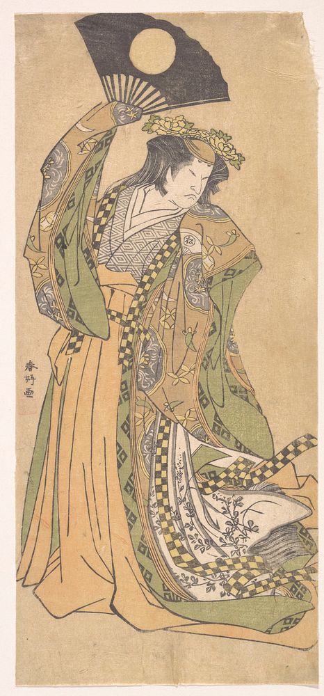 Unidentified Actor in a Female Role by Katsukawa Shunkō