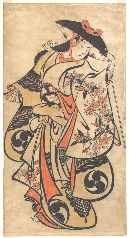 Kabuki Actor, attributed to Torii Kiyonobu I