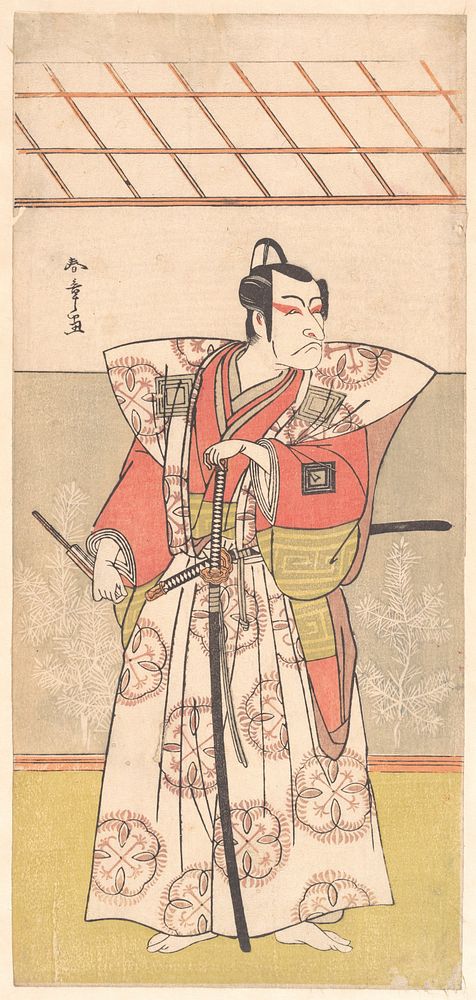 Ichikawa Danjuro V as a Samurai of High Rank by Katsukawa Shunshō