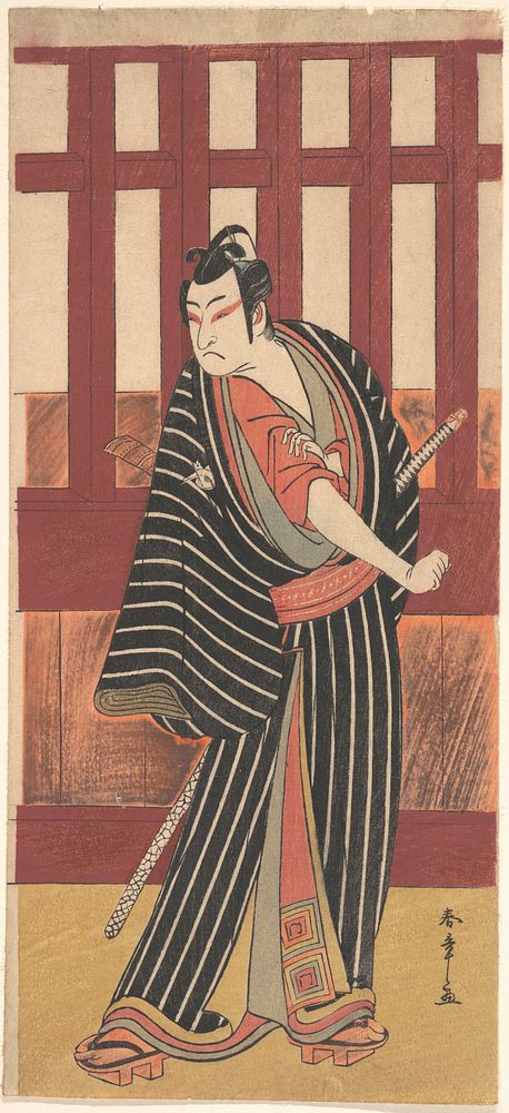 The Second Ishikawa Monosuke in the Role of Karigane Bunshichi