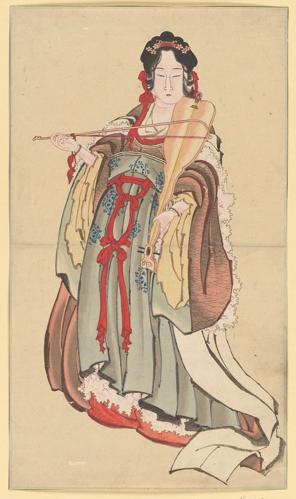 Benten (Goddess of Love), School of Katsushika Hokusai