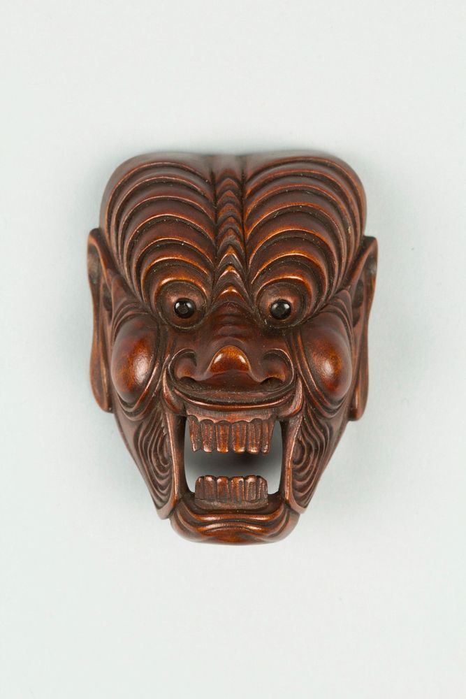 Netsuke of Mask