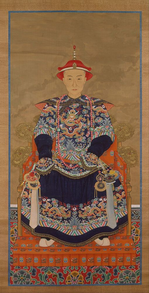 Portrait of Qianlong Emperor As a Young Man by Unidentified artist