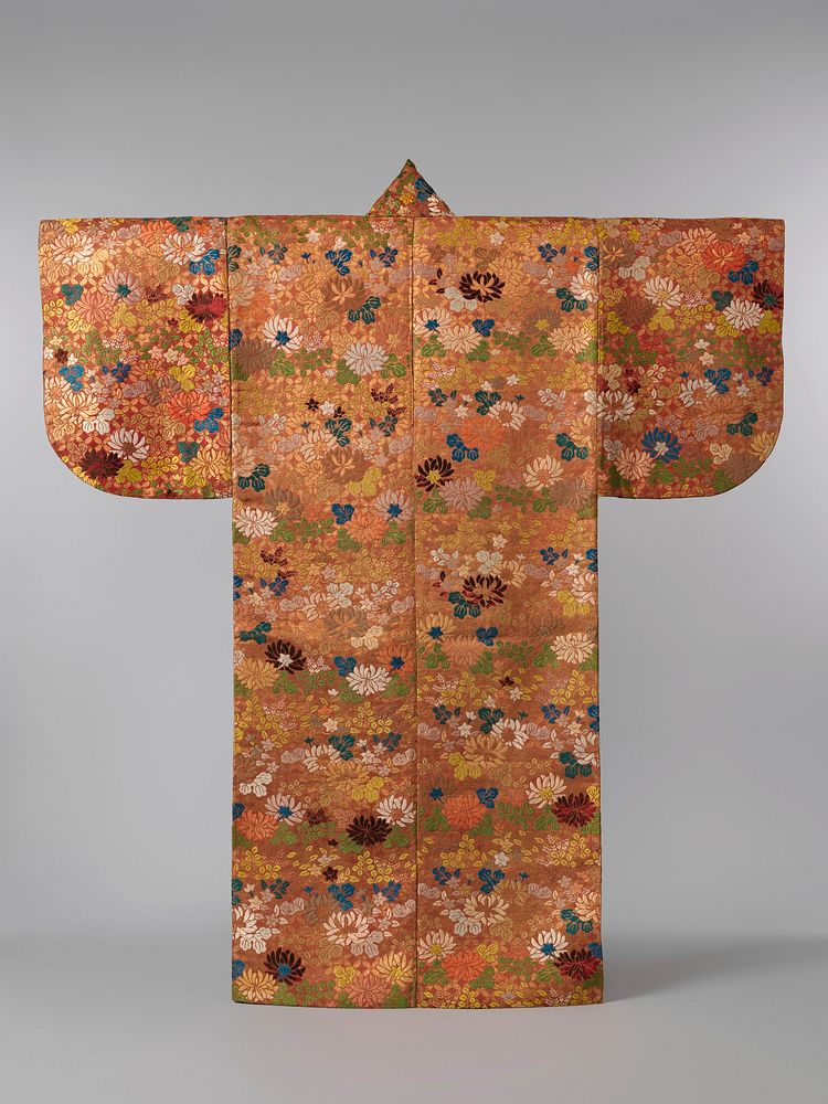 Noh Robe (Karaori) with Autumn Flowers and Grasses