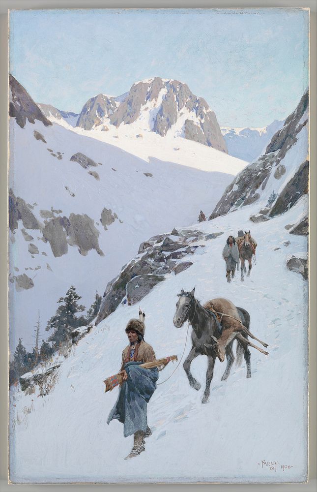 A Successful Hunt by Henry Fran&ccedil;ois Farny (American (born France), Ribeauvill&eacute; 1847&ndash;1916 Cincinnati…
