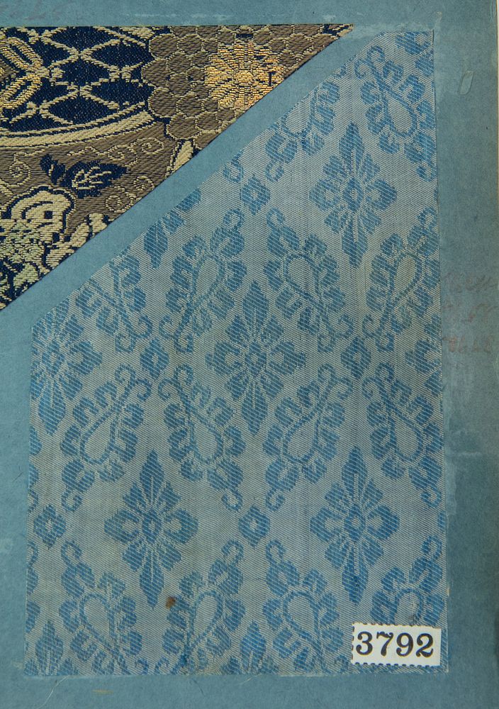Textile Sample from Sample Book