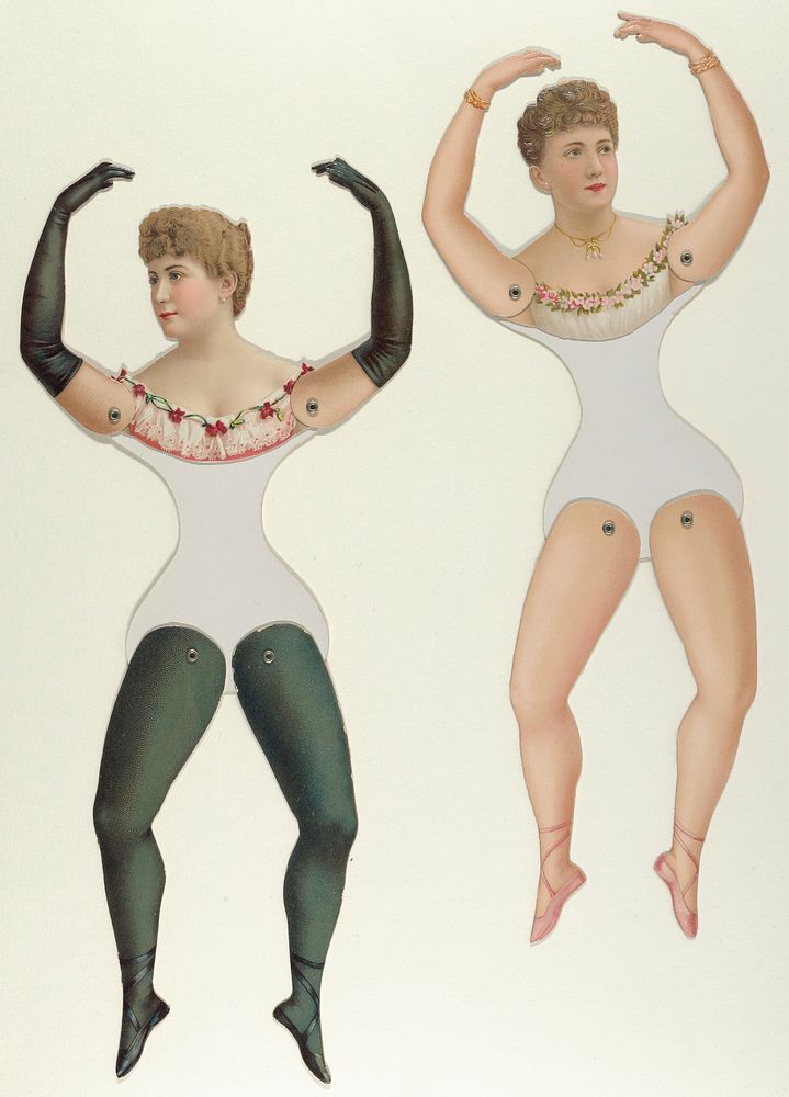 Ballerina and Bloomer Girls (Prima Donna) Paper Dolls