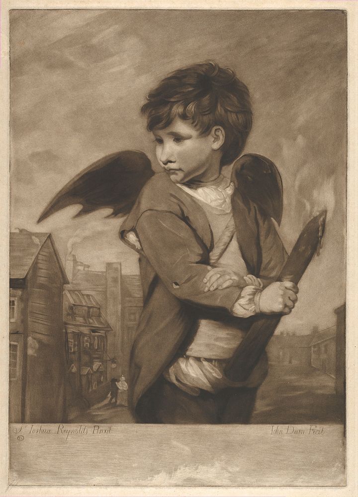 Cupid, in the Character of a Link Boy by Sir Joshua Reynolds