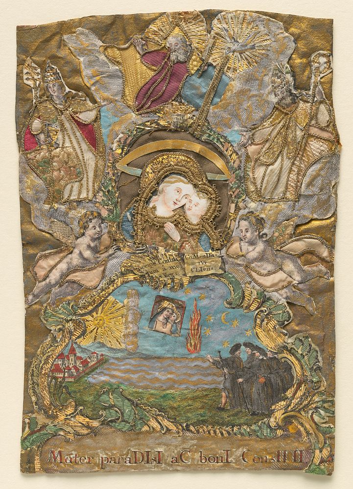 The Madonna of Paradise, Our Lady of Good Counsel by Anonymous, German, 18th century