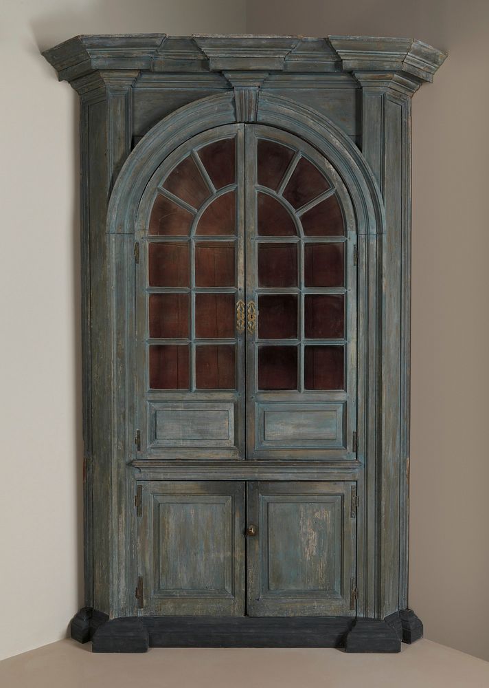 Corner cupboard from a House in Lancaster County, Pennsylvania, American