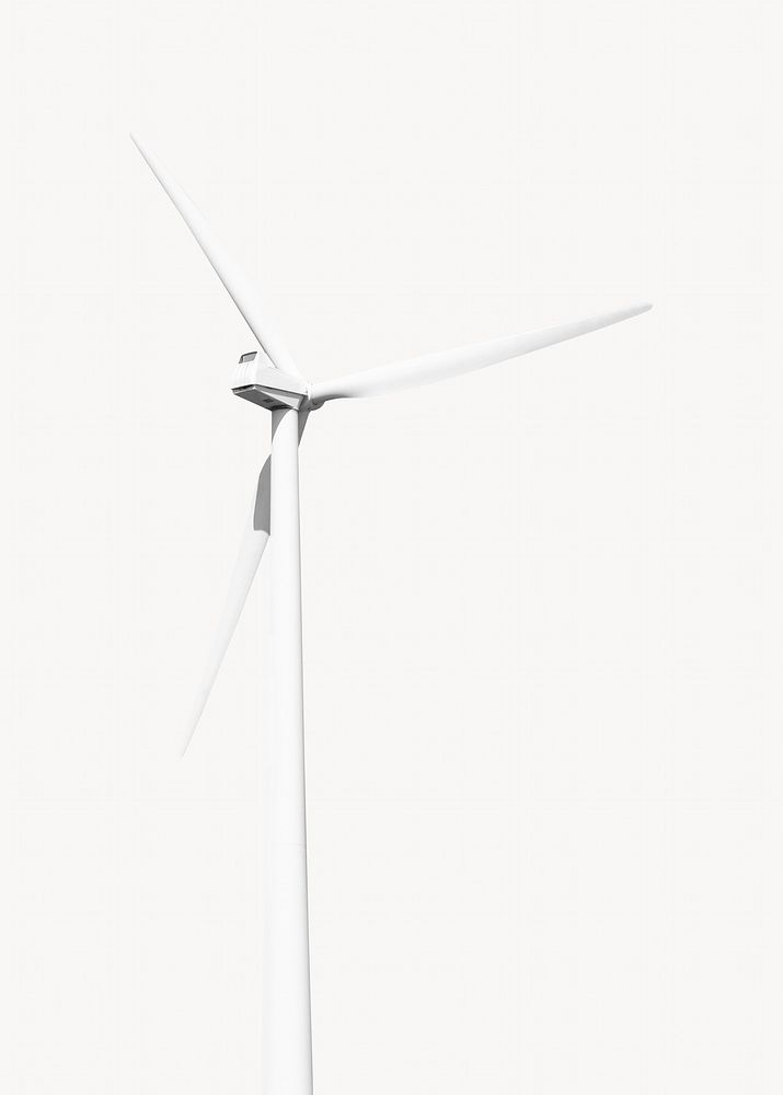 Wind turbines, isolated alternative energy image
