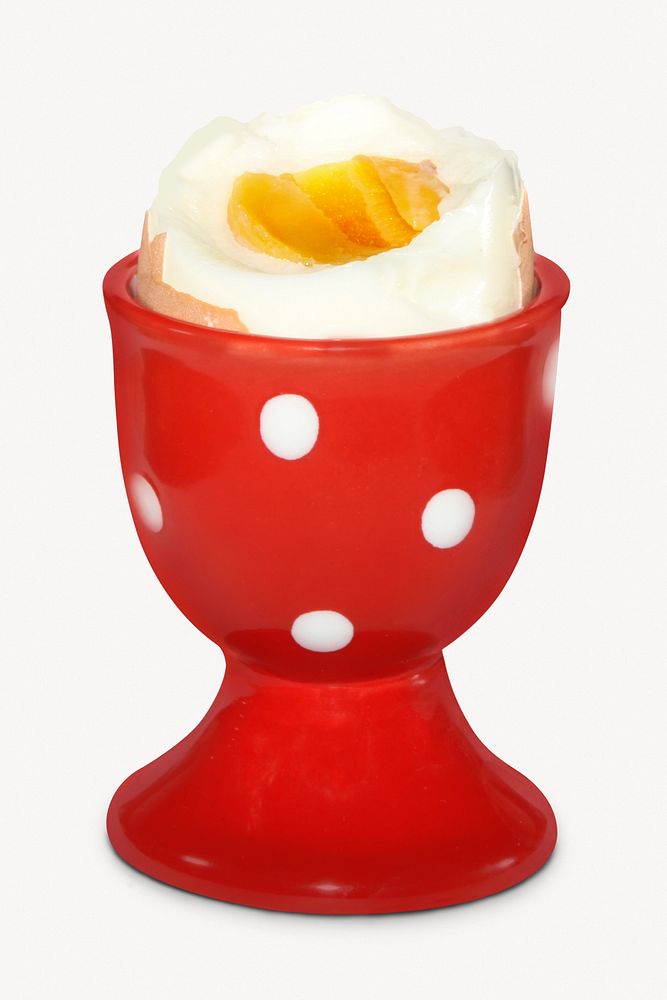 Boiled egg, breakfast food isolated | Free Photo - rawpixel