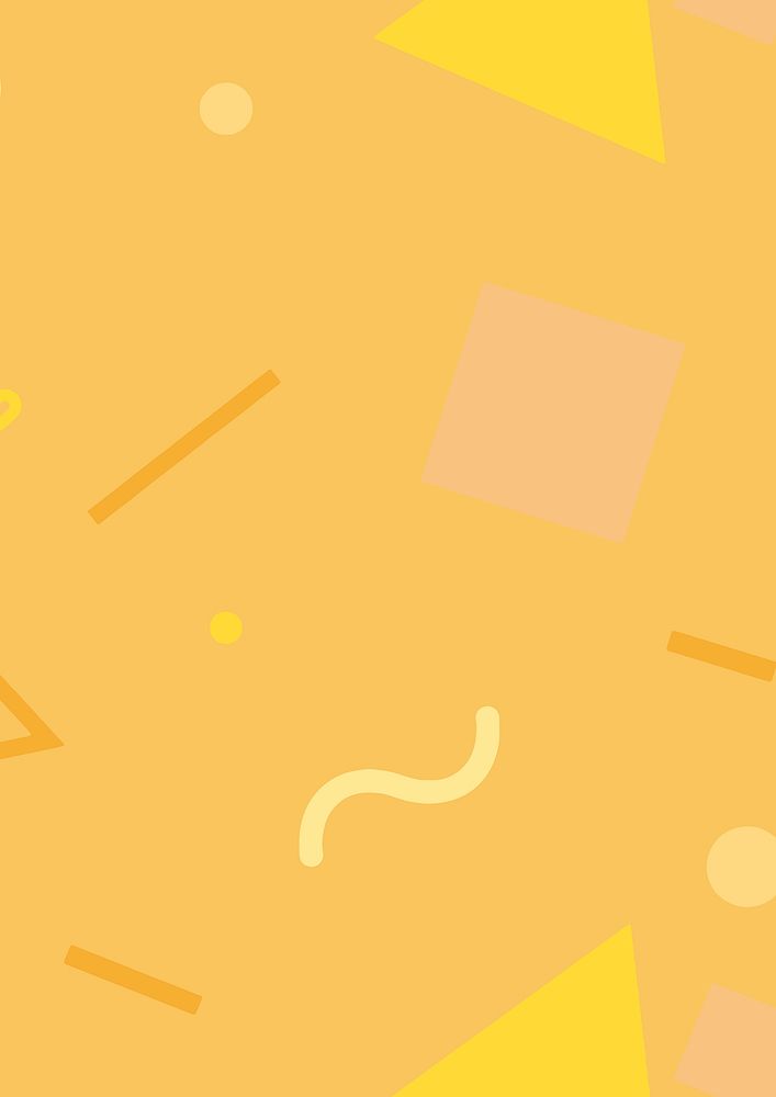 Yellow design, geometric shape background
