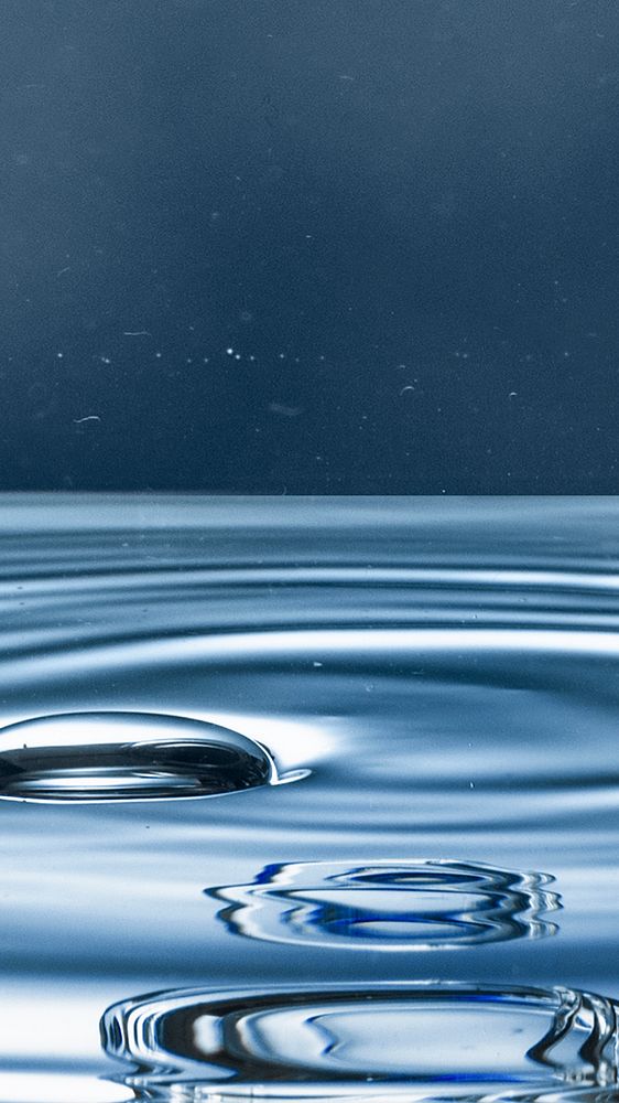 Water ripple iPhone wallpaper