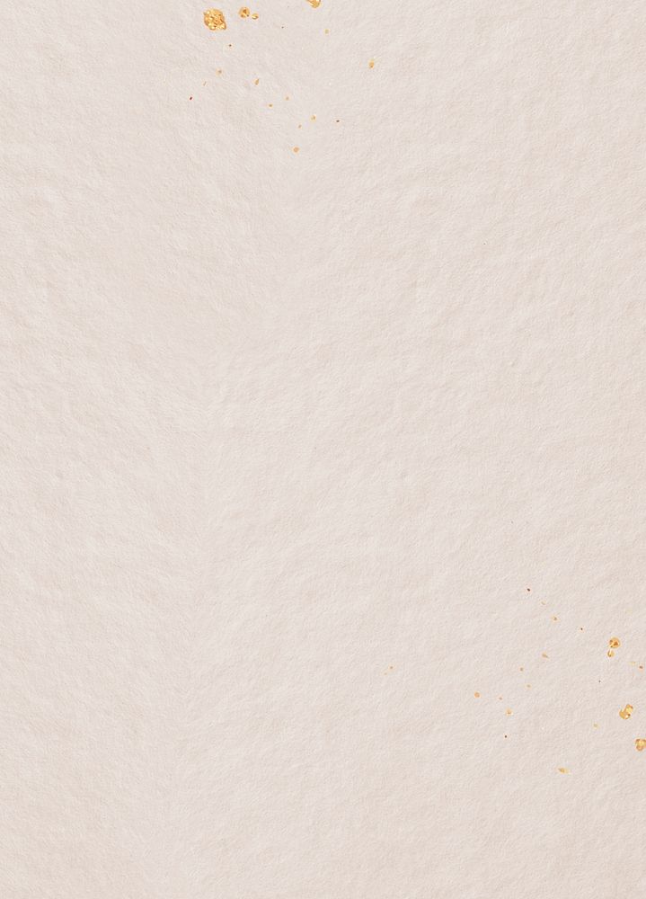 Beige paper, gold splash background