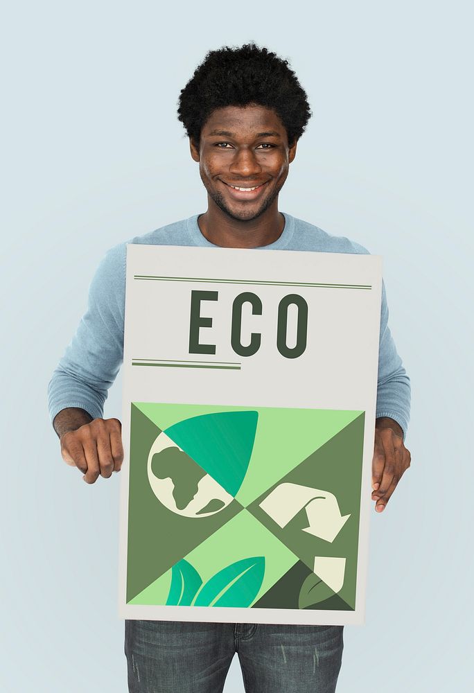Go Green Save Earth Concept