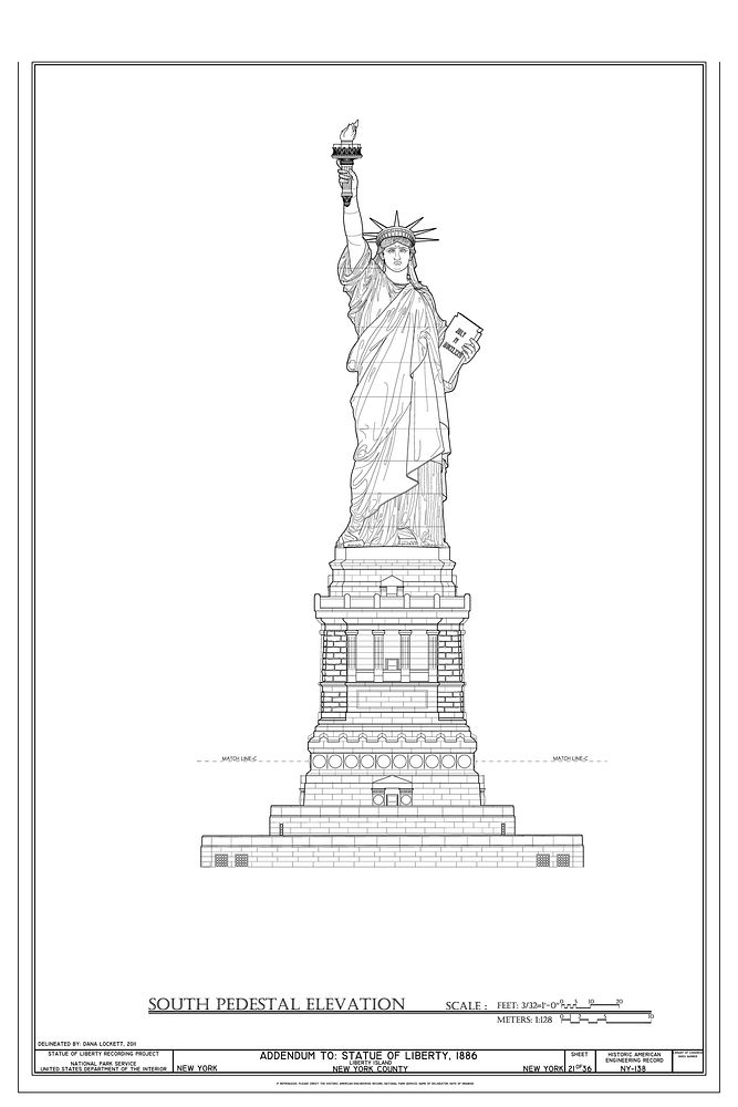 Statue of Liberty, Liberty Island, Manhattan, New York County, NY