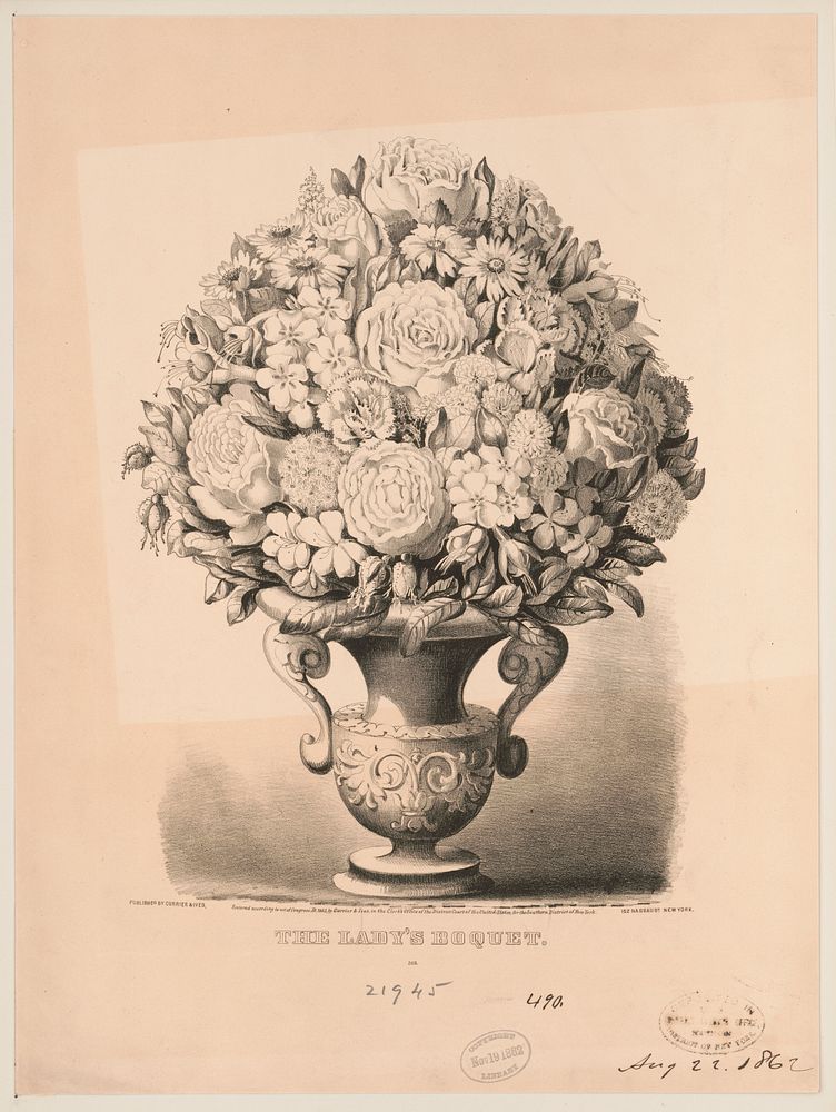 The lady's boquet, Currier & Ives.