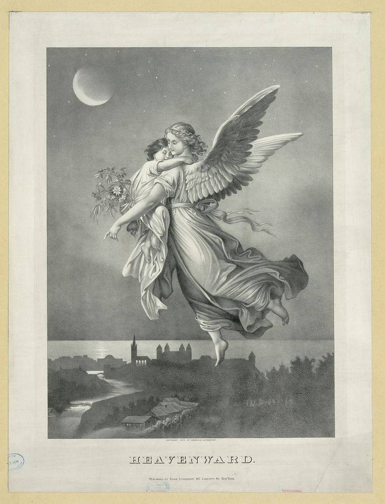 Heavenward, Lubrecht, Charles, publisher, c1875.