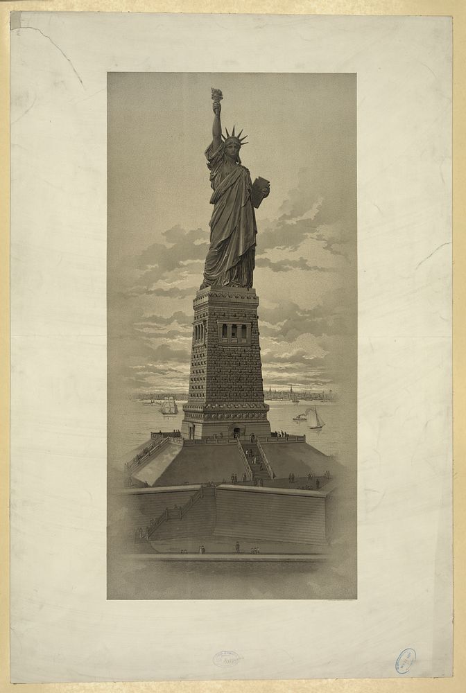 [The statue of liberty