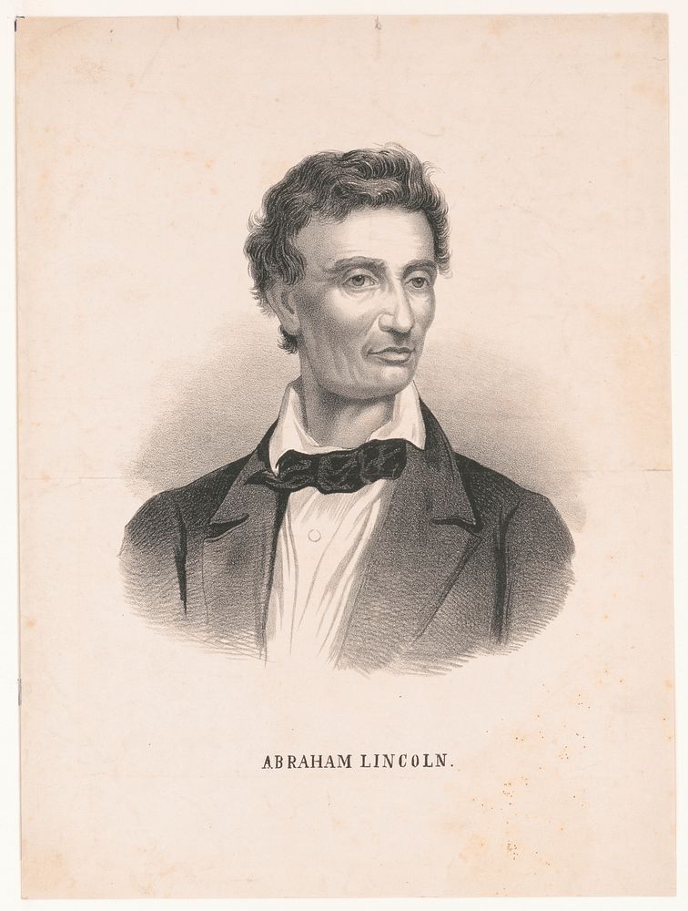 Abraham Lincoln as a young man