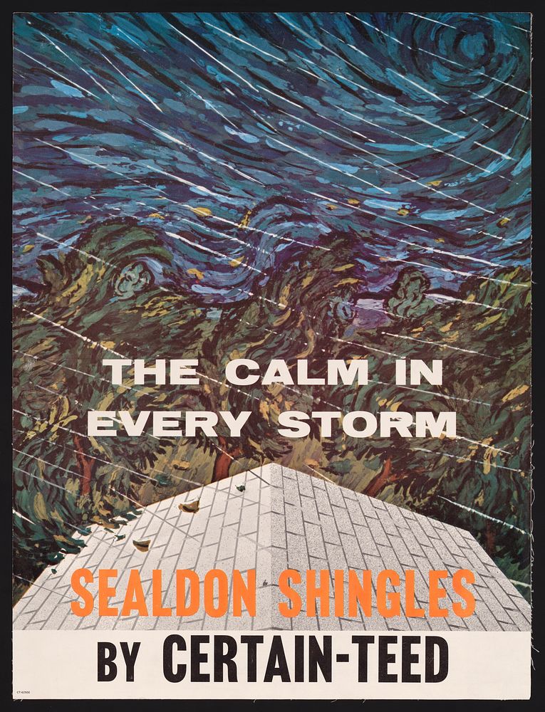 The calm in every storm. Sealdon shingles, by Certain-Teed