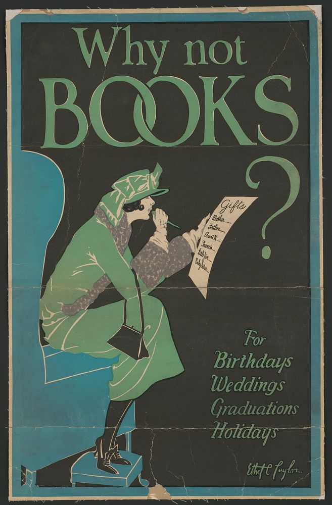 Why not books? for birthdays, weddings, graduations, holidays.