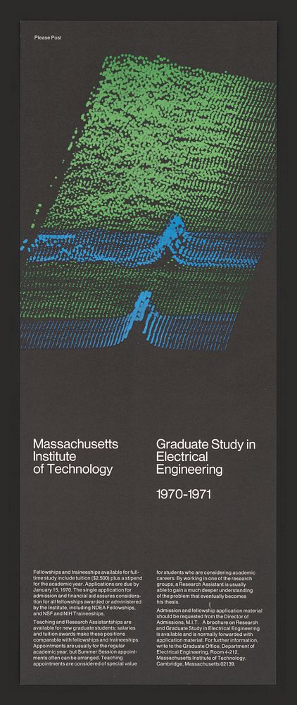 Massachusetts Institute of Technology graduate study in Electrical Engineering, 1970-1971.