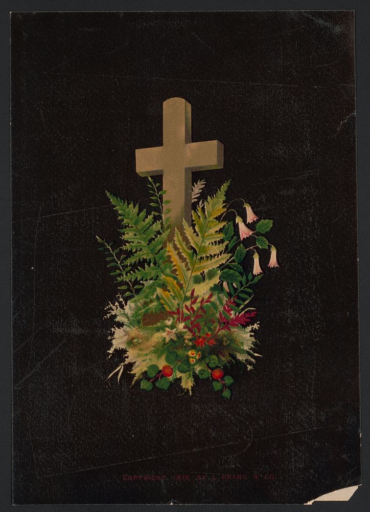 No. 38, Prang's crosses in mats / after Mrs. O.E. Whitney., L. Prang & Co., publisher