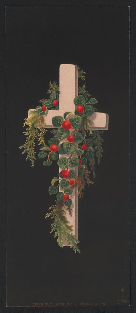 No. 43, Prang's crosses in mats / after Mrs. O.E. Whitney., L. Prang & Co., publisher