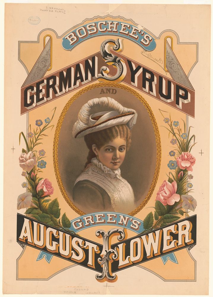 Boschee's German syrup and Green's August flowers, , 1878.