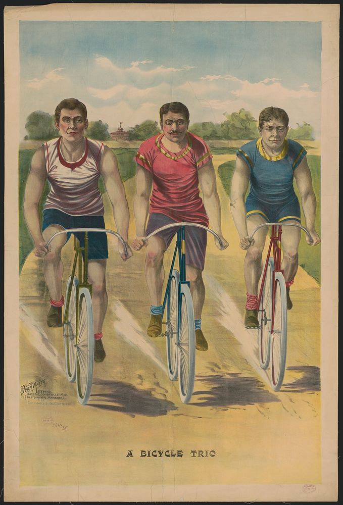 A bicycle trio
