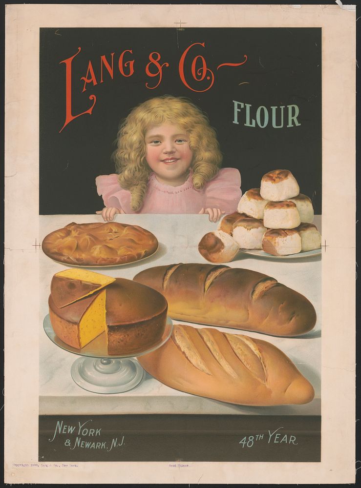 [Good things], Lang & Co. flour, c1900