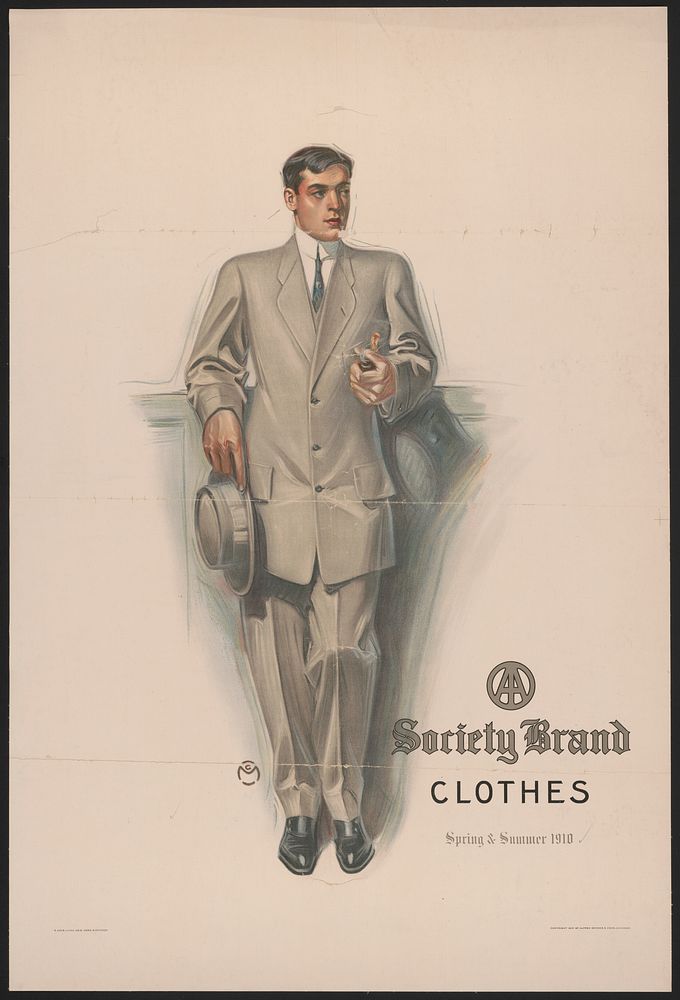 Society brand clothes, spring & summer 1910