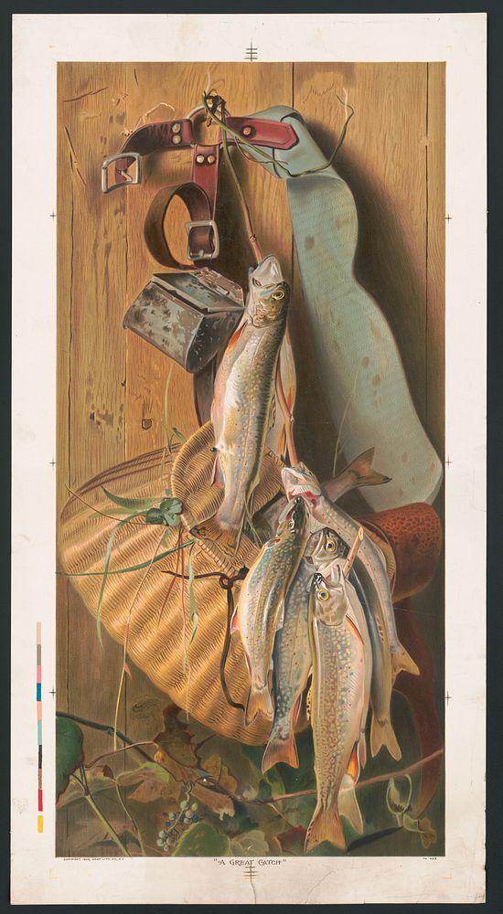 A great catch, Gray Lith. Co., lithographer