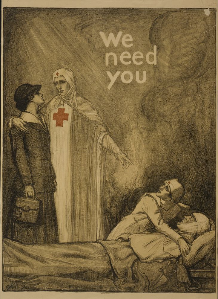 We need you / Albert Sterner 1918.