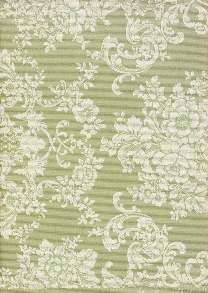 Vintage floral pattern (1908) from Alfred Peats Pattern Collection No.4.  